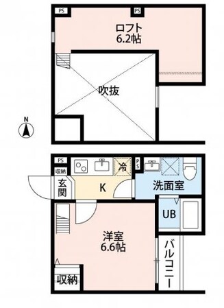 クレストヴィラの物件間取画像